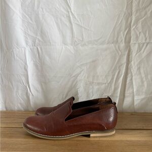 Brown Leather Loafers